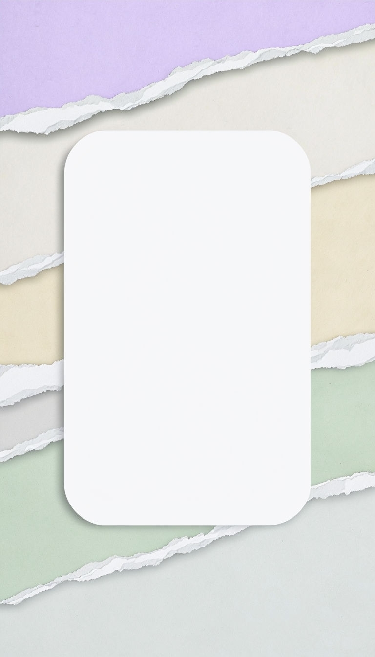 Elegant Pastel Layered Paper Social Media Post Template