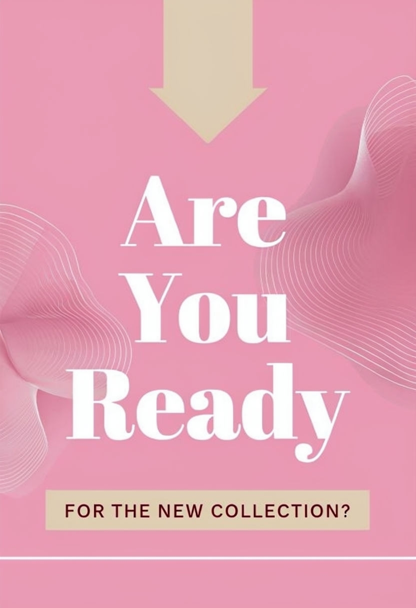 Modern Minimalist 'Are You Ready' Promotional Poster