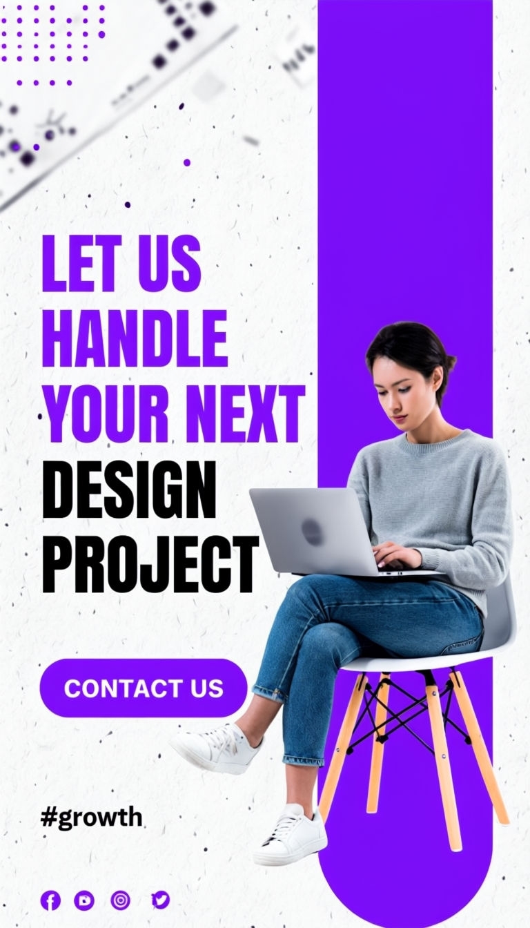 Modern Minimalist Design Project Advertisement Banner Ads