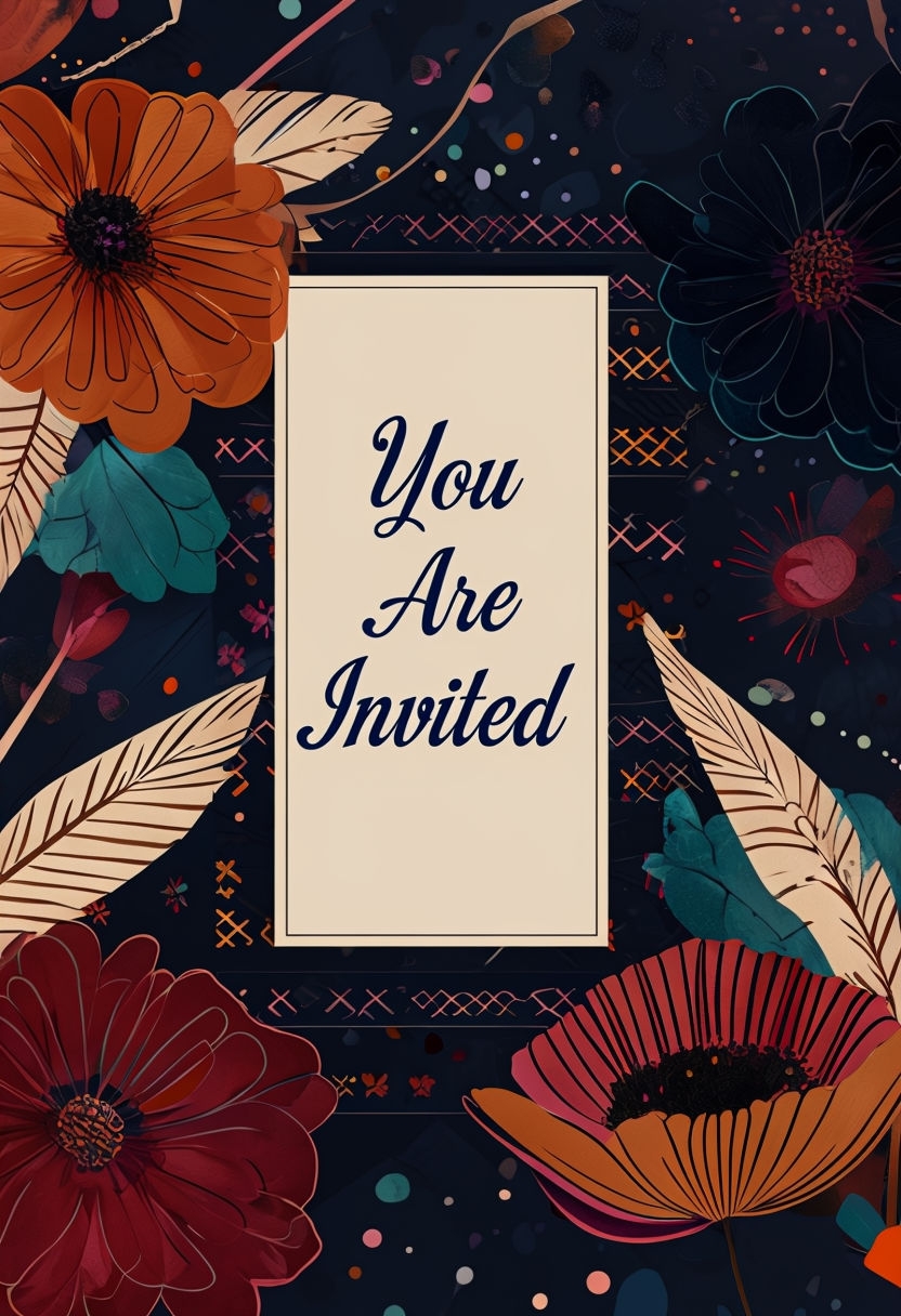 Free and customizeable you are invited templates - Playground