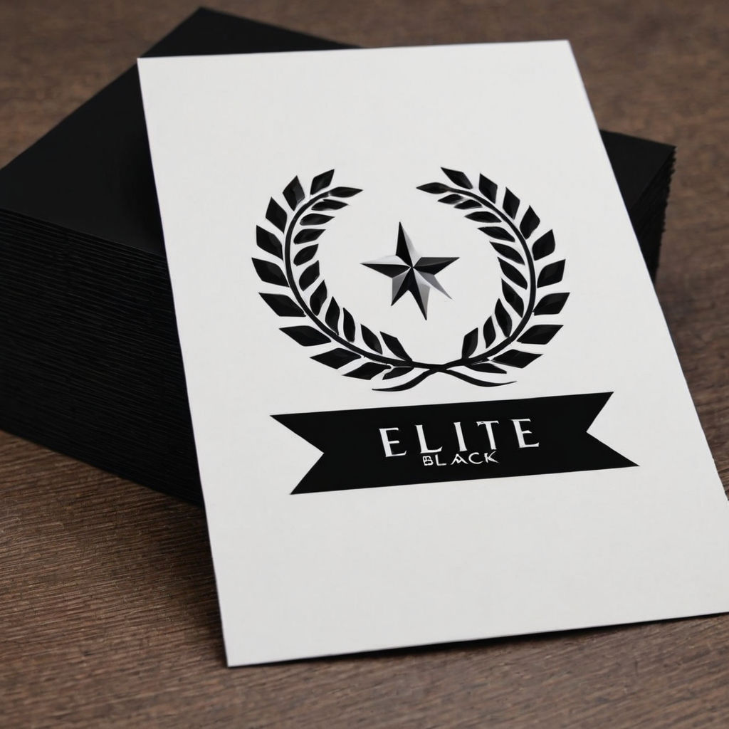 Elite black color logo by Abhijeet Kaletwad - Playground