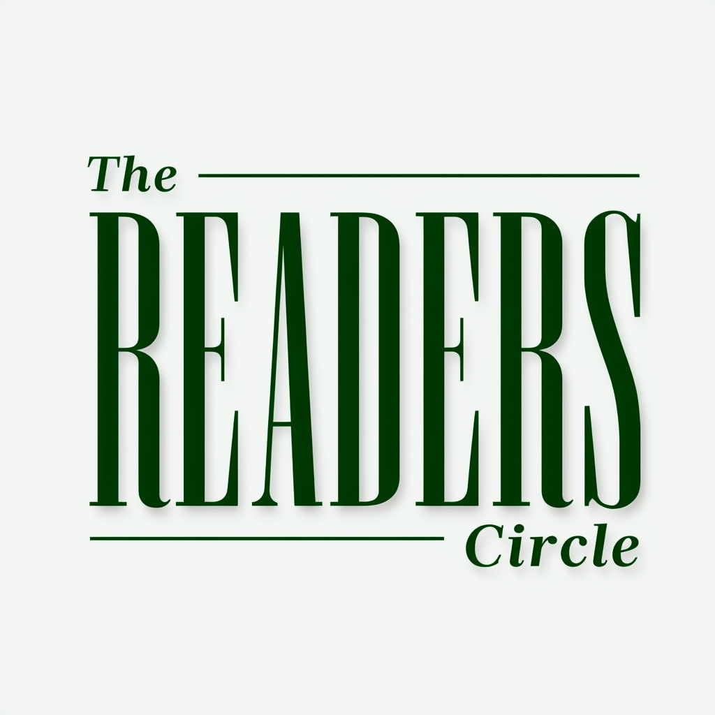 Elegant Readers Circle Typography T-Shirt Design