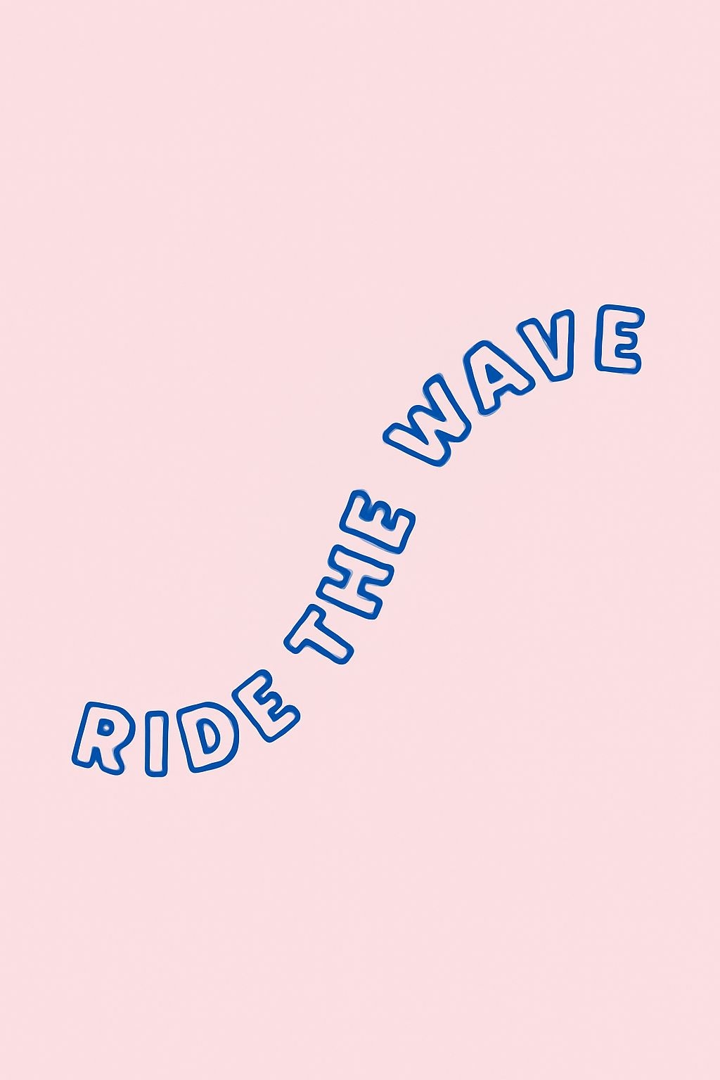 Ride the Wave Minimalist Graphic T-shirt