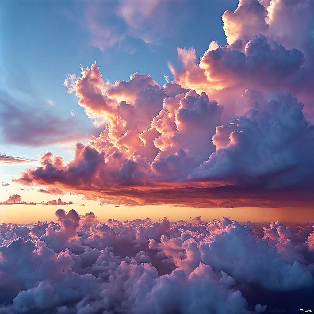 Cloud formation shimmers in the ethereal sky by Emmanuel Okubanjo ...