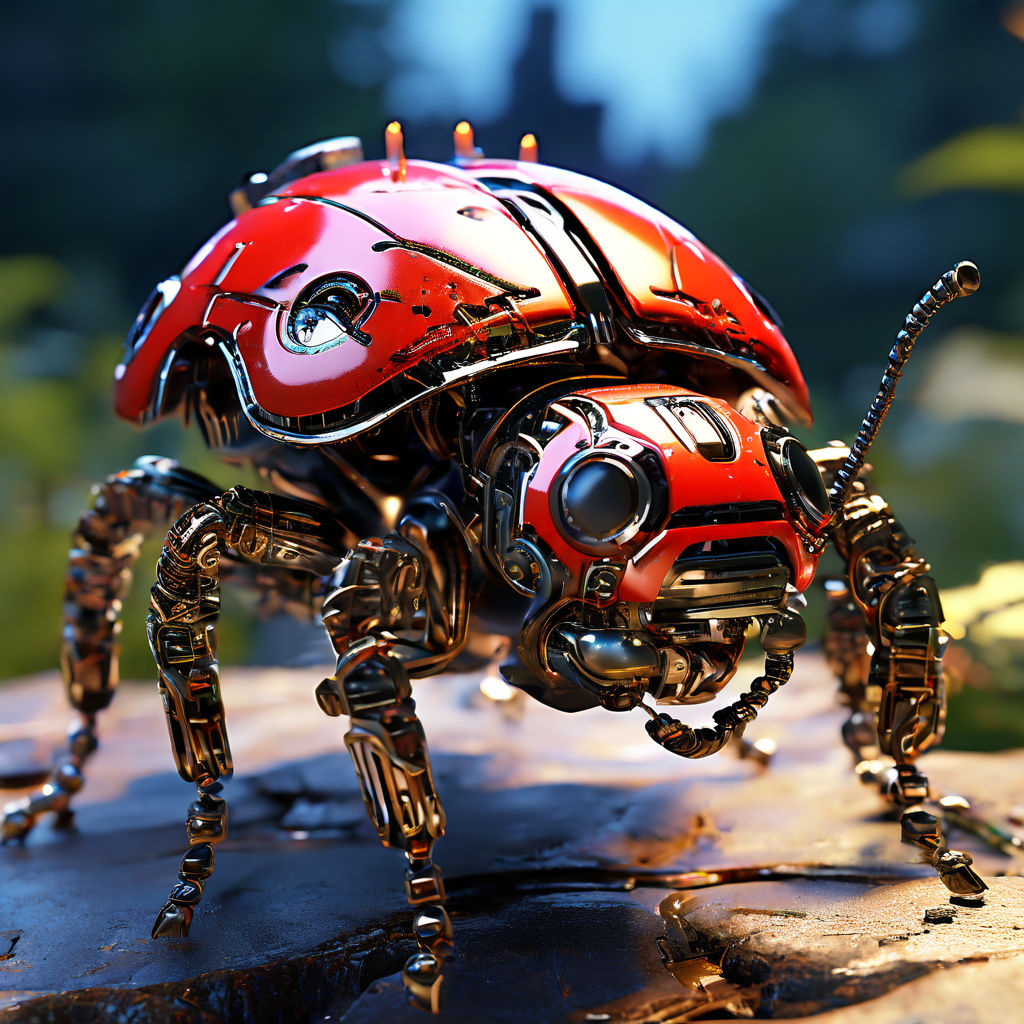 Robotic ladybug by Екатерина Платонова - Playground