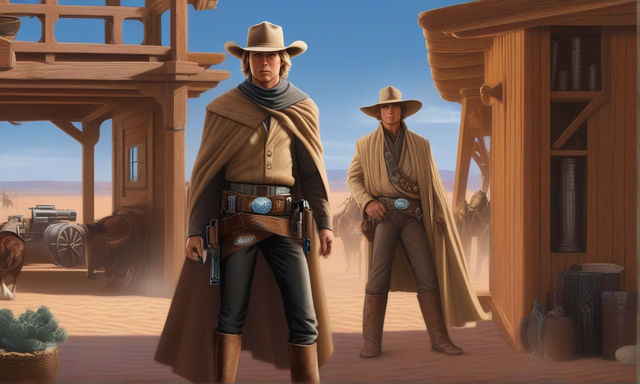 Western cowboy Luke Skywalker by Media Magpie Ka-Pow - Playground