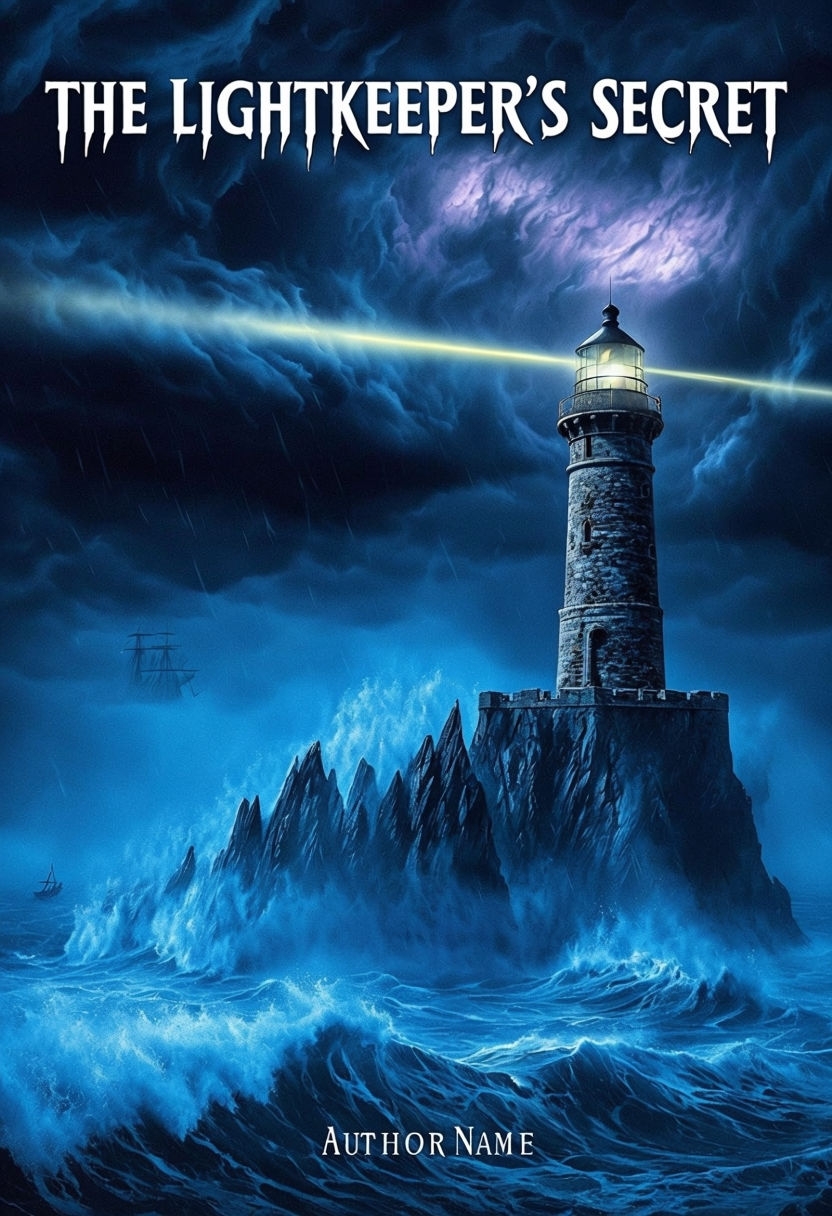 The Lightkeeper's Secret Haunting Coastal Horror EBook Cover