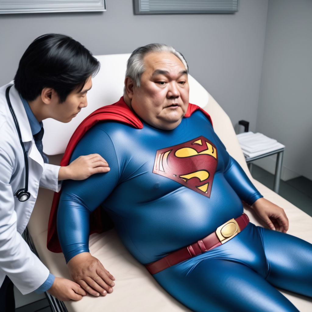 fat and old superman