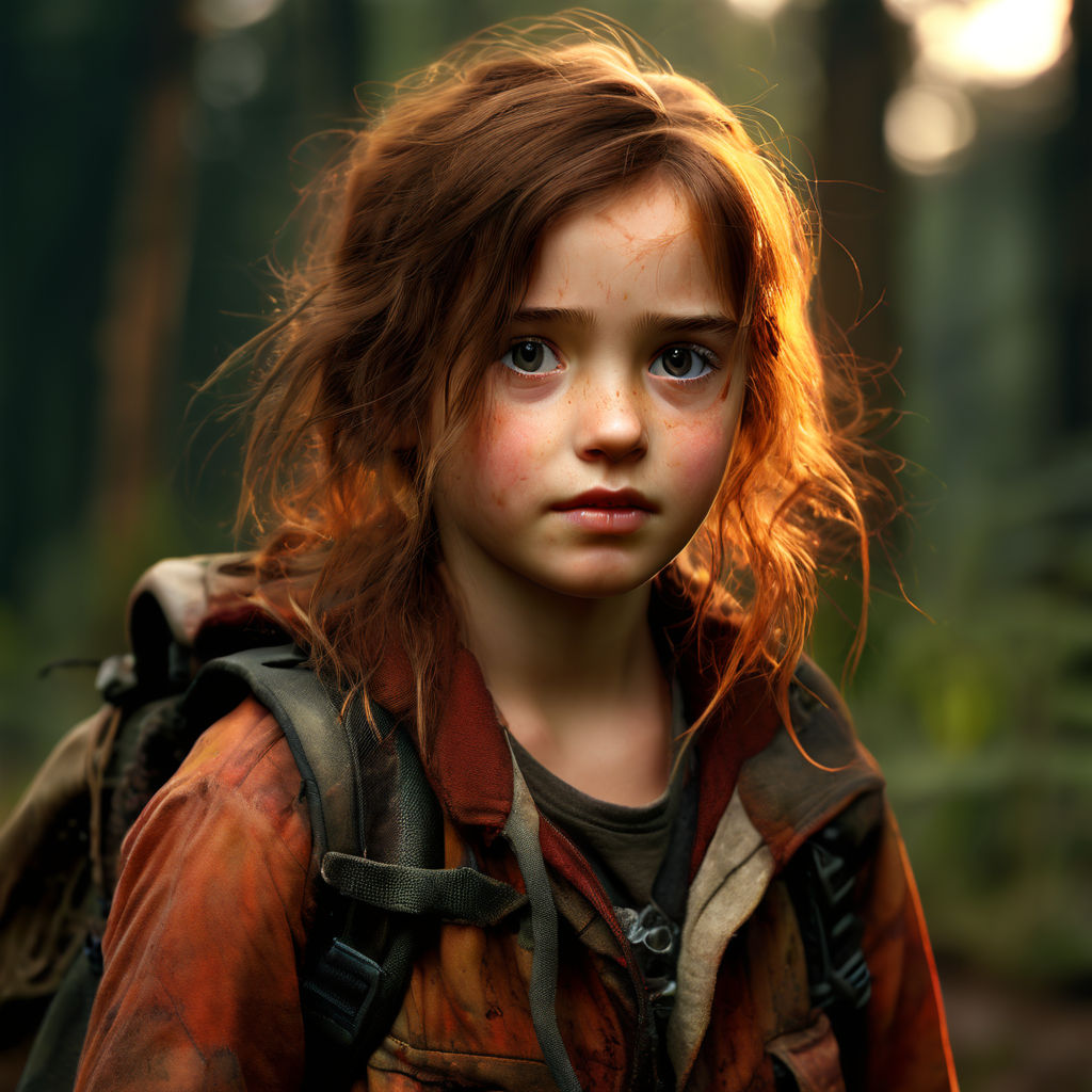 a photograph of Ellie Williams from the last of us part 2