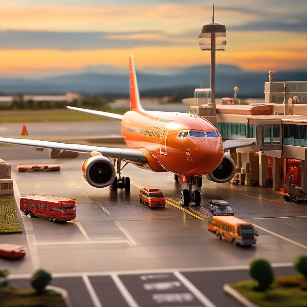 Toy airport by Sachin Bora - Playground