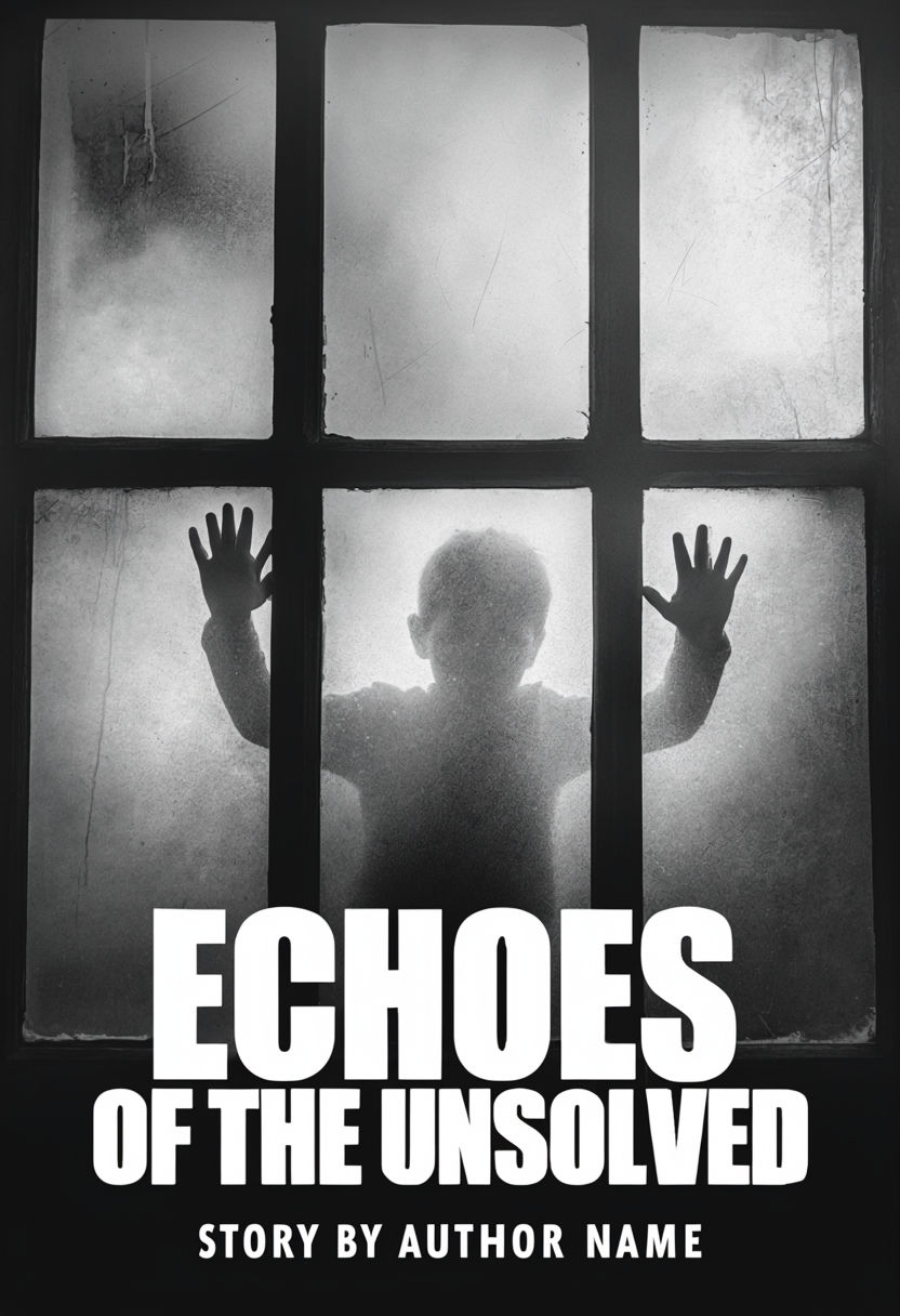 Echoes of the Unsolved Mysterious Black and White EBook Cover