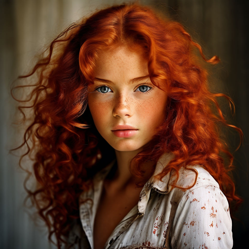 photo of redhead 16 year old