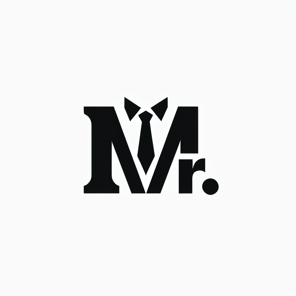 Modern Minimalist Suit Jacket Inspired M Logo Design 