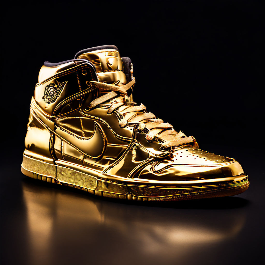 jordan gold shoes