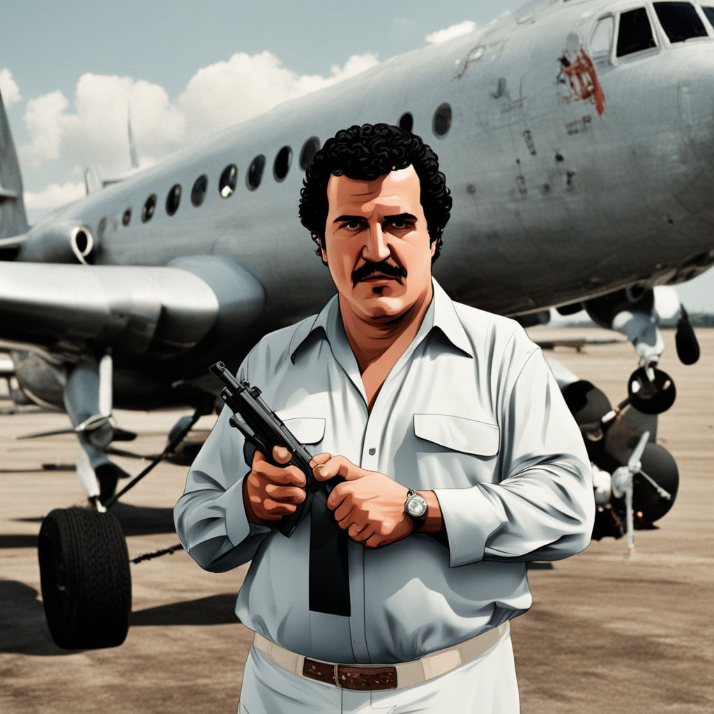 Pablo Escobar with the mafia They have machine guns They hav... by ...