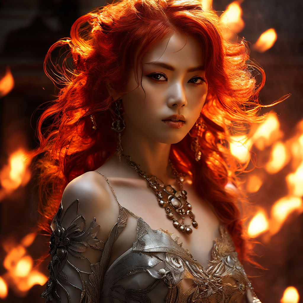 the red-haired goddess of love and war