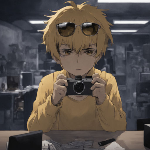 ANIME FRIENDLY LOOKING MALE BUSINESS CHARACTER by guerrero ninja