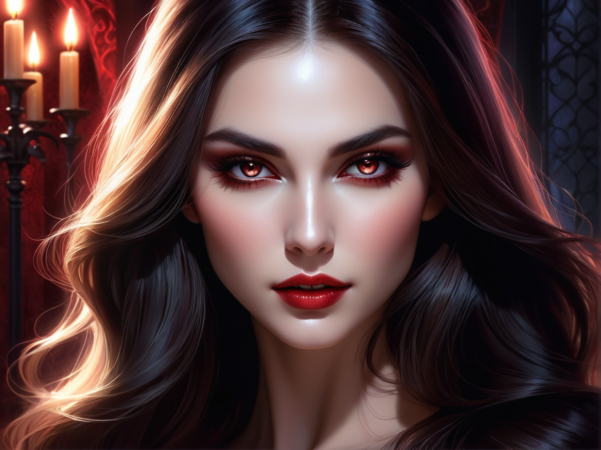 Vampire woman by Vladimirs Uvarovs - Playground