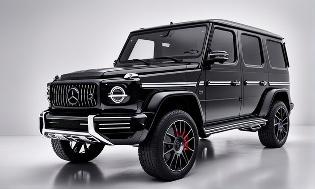 Visualize the 2025 Mercedes-Benz G-CLASS EQG WAGON in Black by Auto