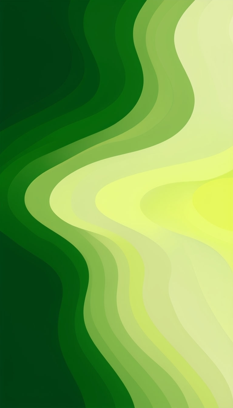 Dynamic Green Wave Pattern Abstract Phone Case Cover