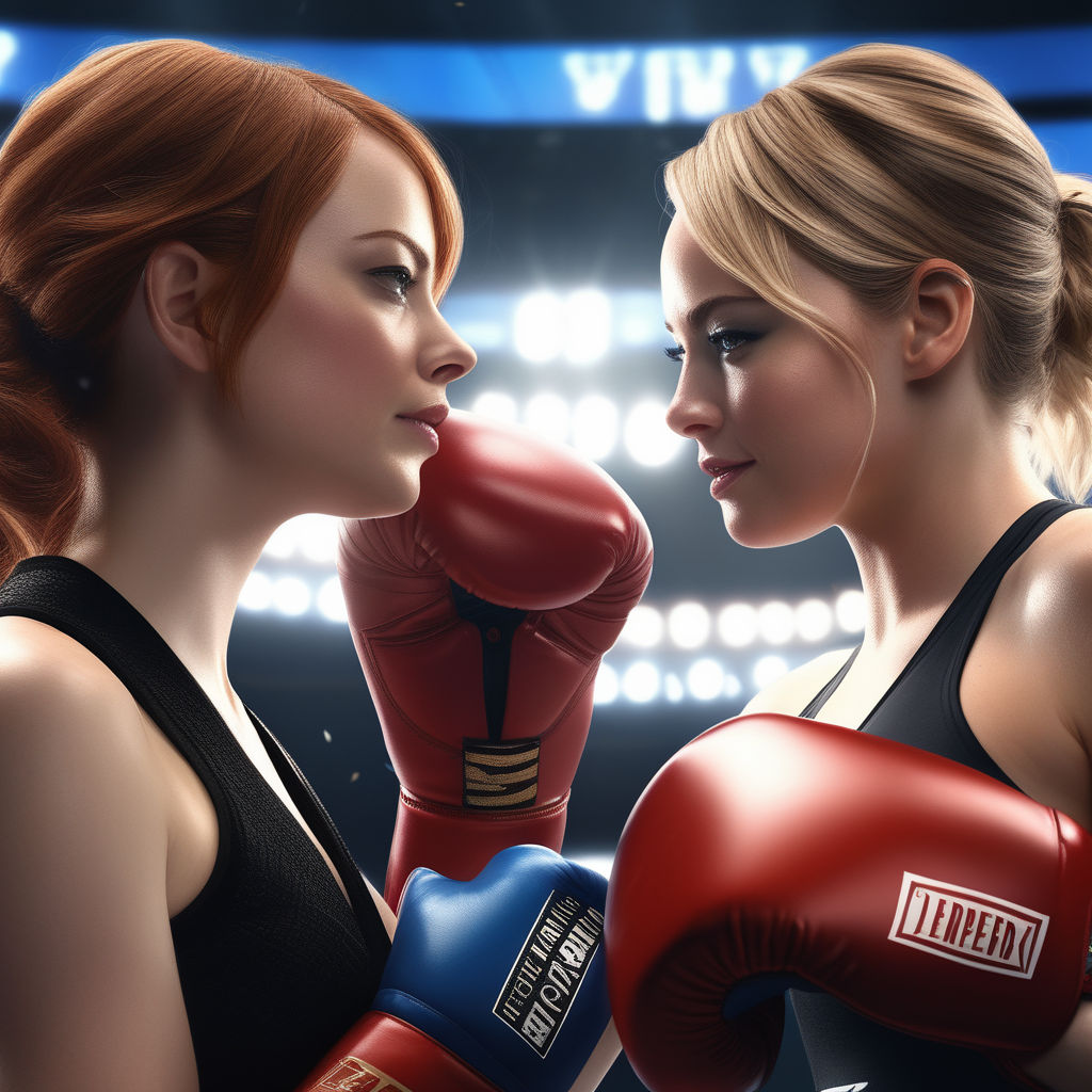 emma stone fighting emma watson