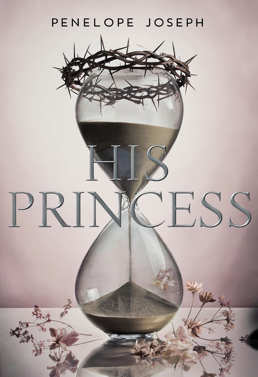 Elegant Hourglass Design for His Princess EBook Cover