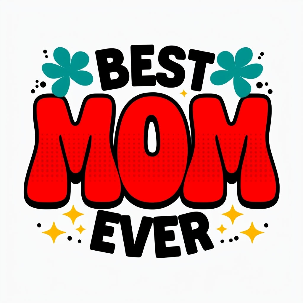 Best Mom Ever Playful Design for Mother's Day Mug