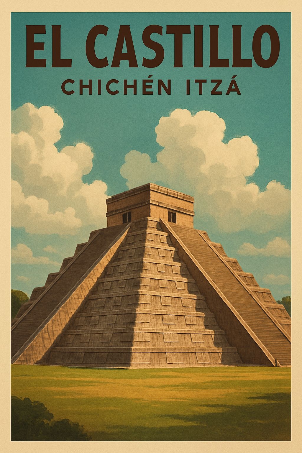 Chichén Itzá poster