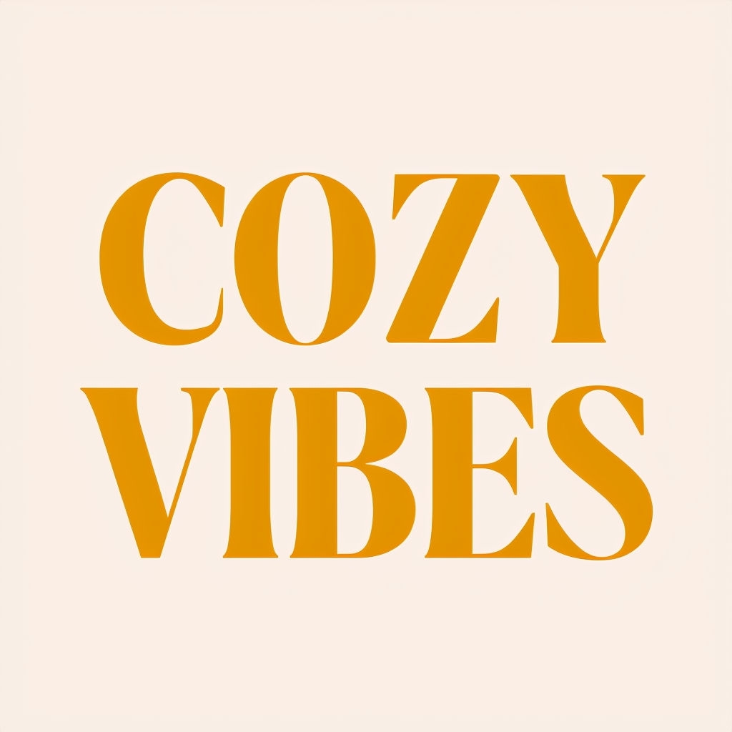 Cozy Vibes Minimalist Graphic Design T-Shirt