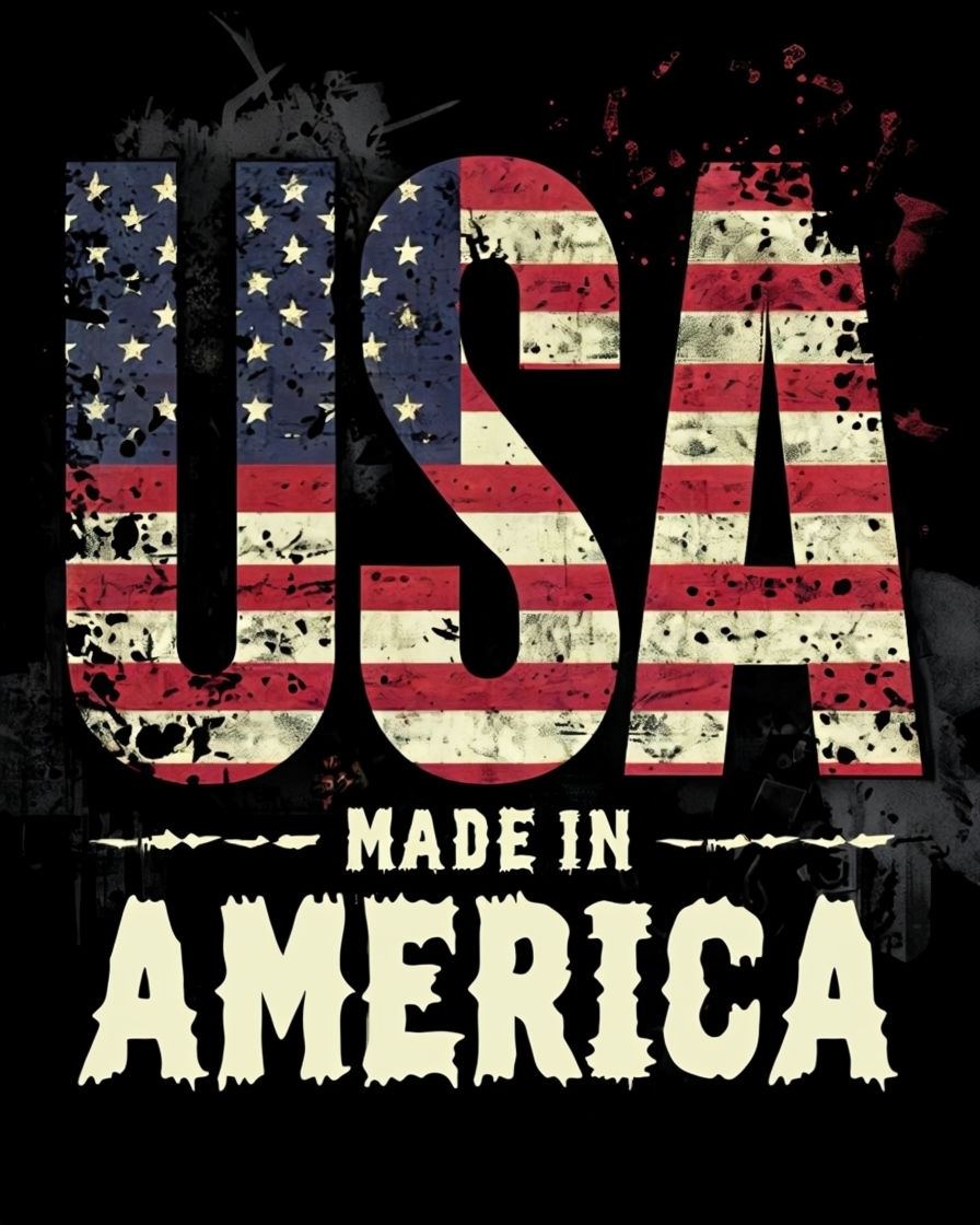 Vintage USA Made in America Distressed Graphic T-Shirt