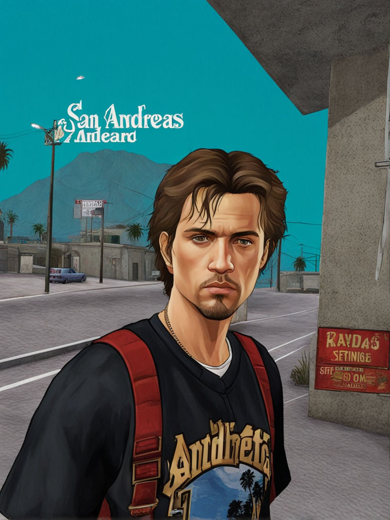 Make a setting of the GTA San Andreas game on the PlayStatio... by ...