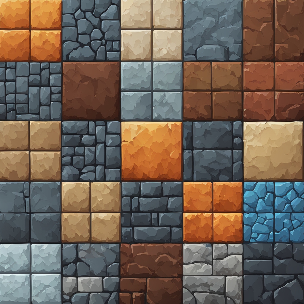 2D tile set metal Wall Texture sprite by CARLOS OSORNO - Playground