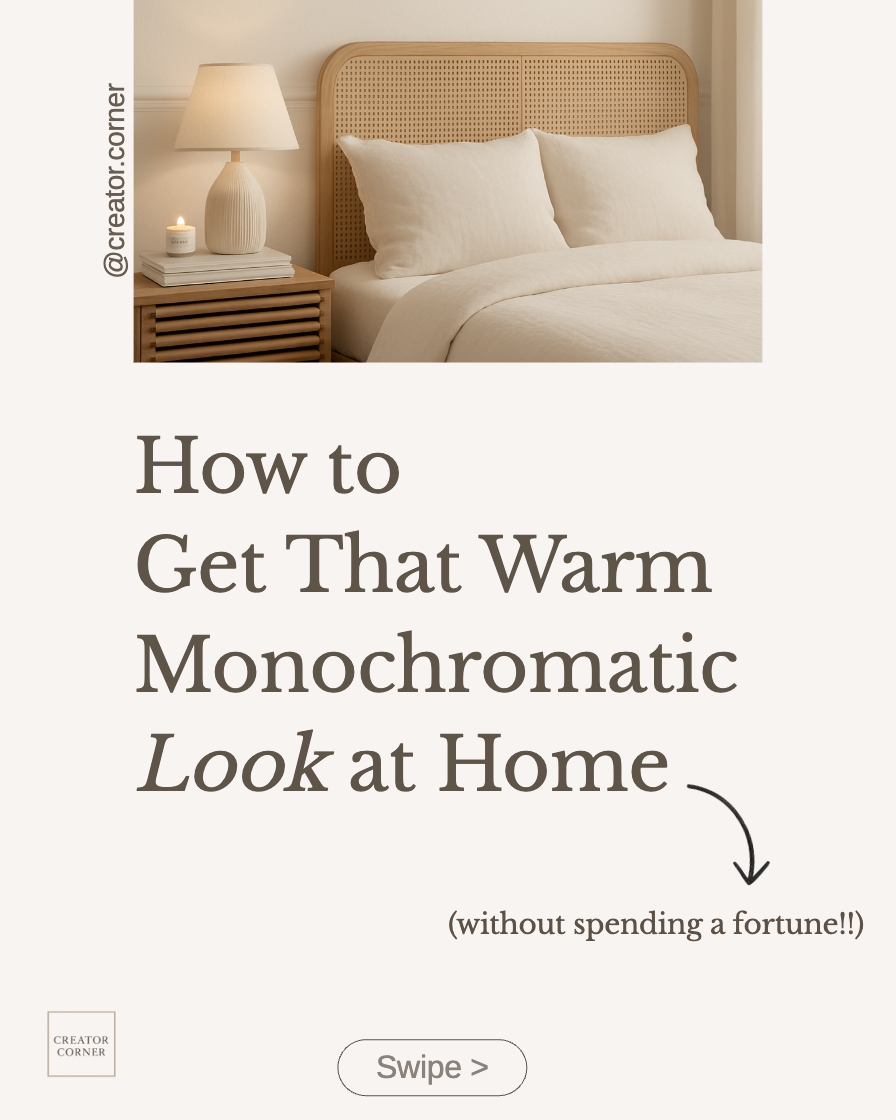 Modern Minimalist Bedroom Design Tips for a Cozy Home Social Media Post