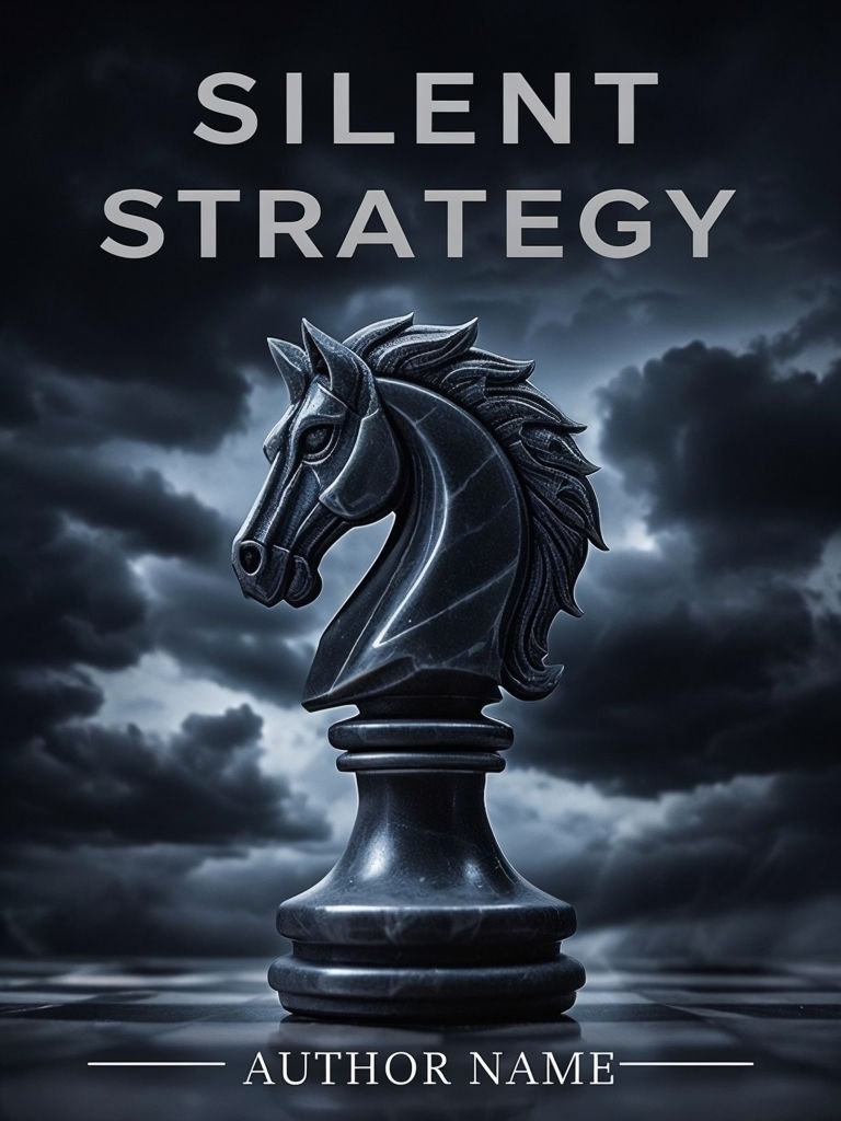 Silent Strategy Obsidian Knight Chess Piece EBook Cover