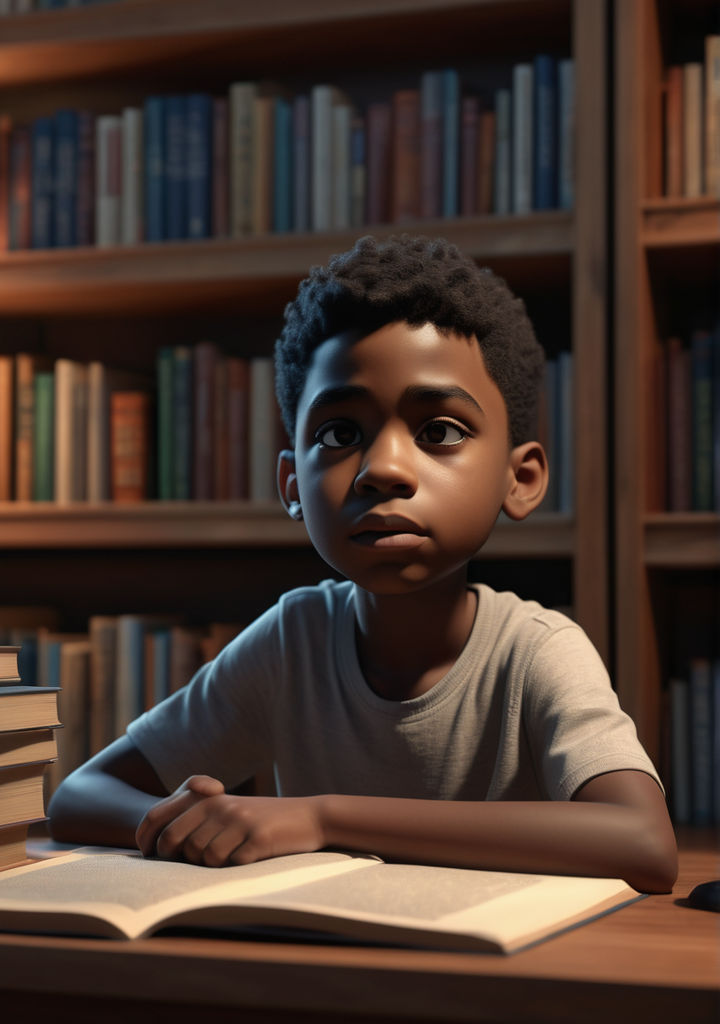 3D animation depicting Jamal by Ann Anaiveren - Playground