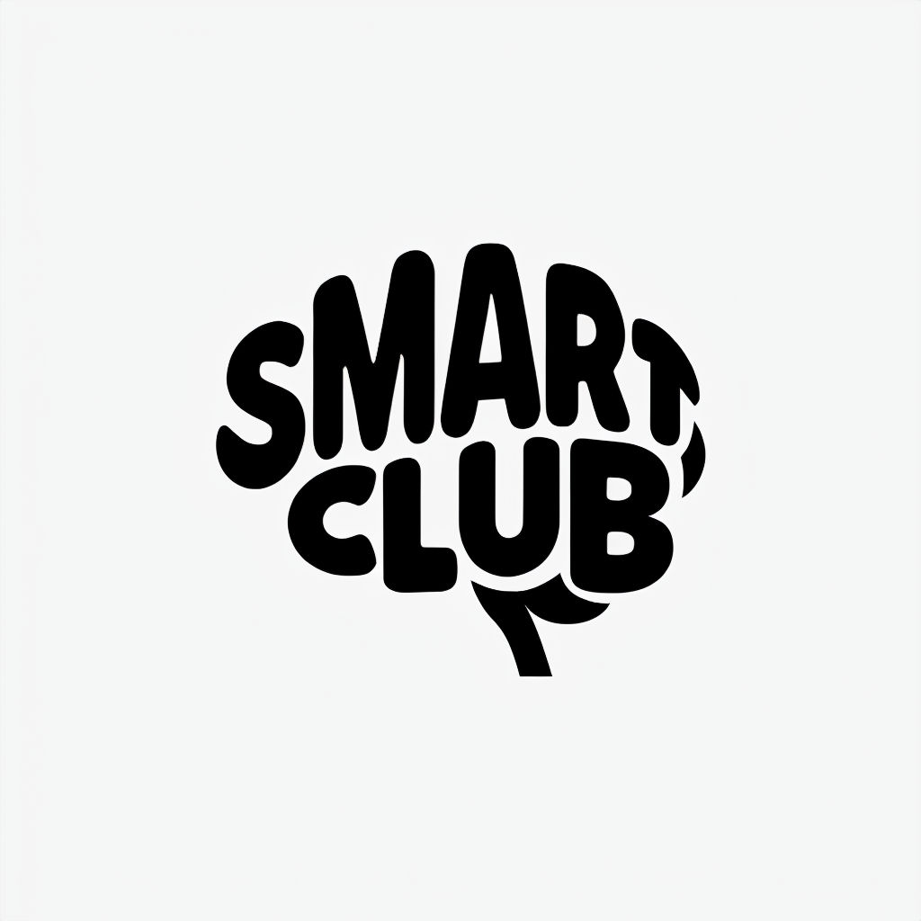 Modern Minimalist Smart Club Logo Design