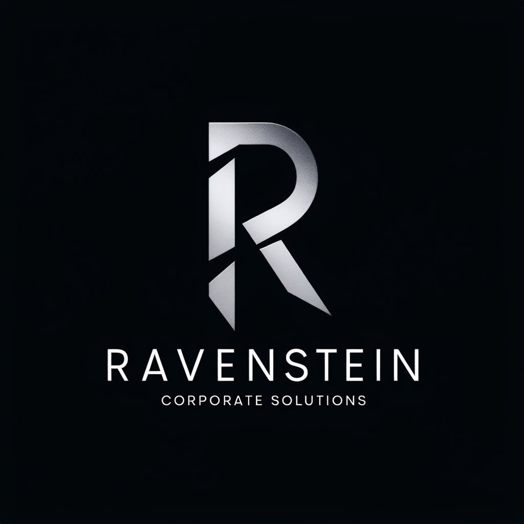 Sleek Modern R Monogram Logo Design for Corporate Solutions Monogram