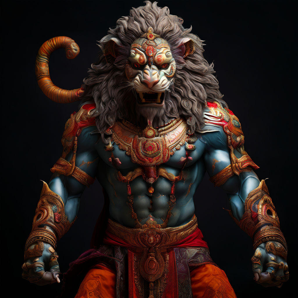 Indian rakshasa full body images by Amarjit Singh - Playground