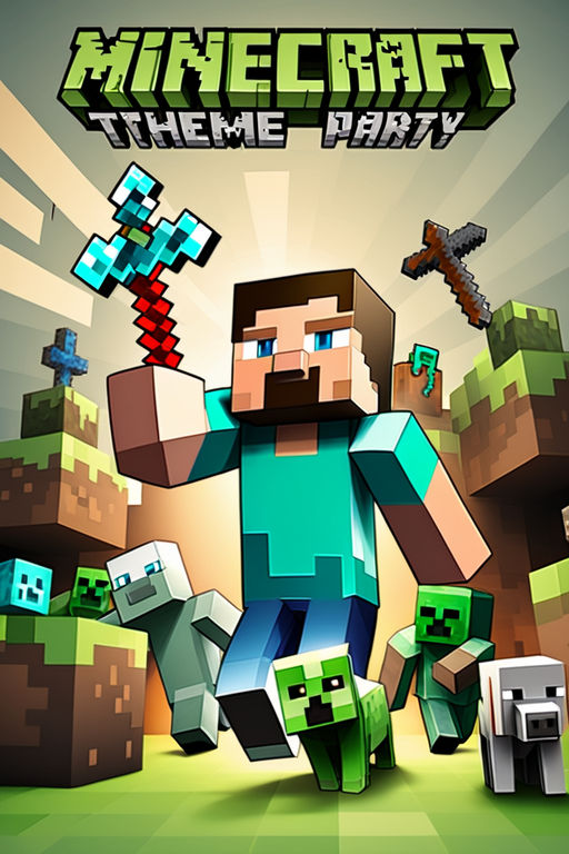 Minecraft Theme For Birthday Party Invitation By Arlene Guop Playground minecraft-theme-for-birthday-party-invitation-by-arlene-guop-playground