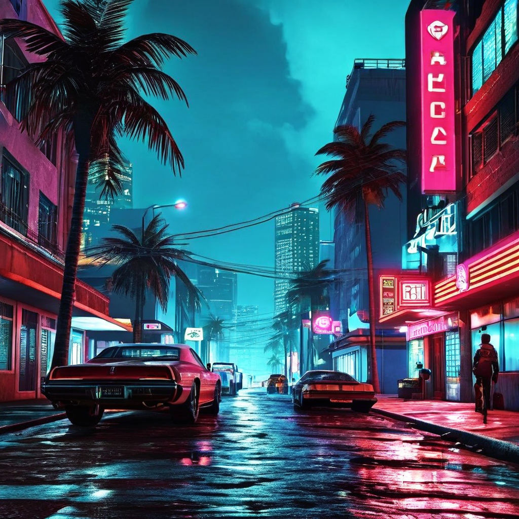 GTA Vice City HD Wallpaper