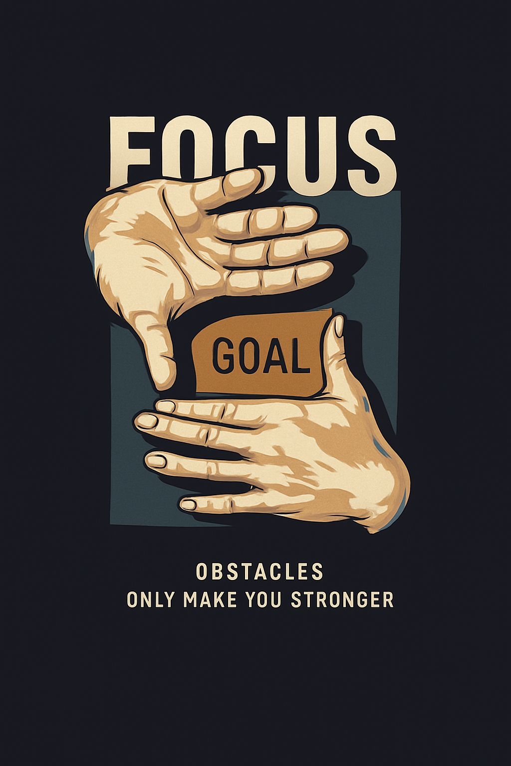 Focus on Your Goals Motivational T-Shirt