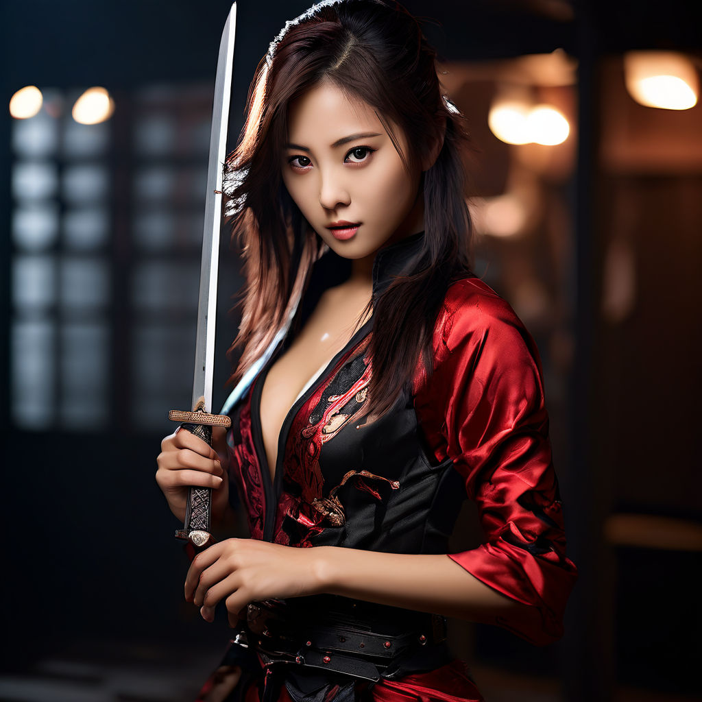 Hot slutty kung fu sorority girl stripper