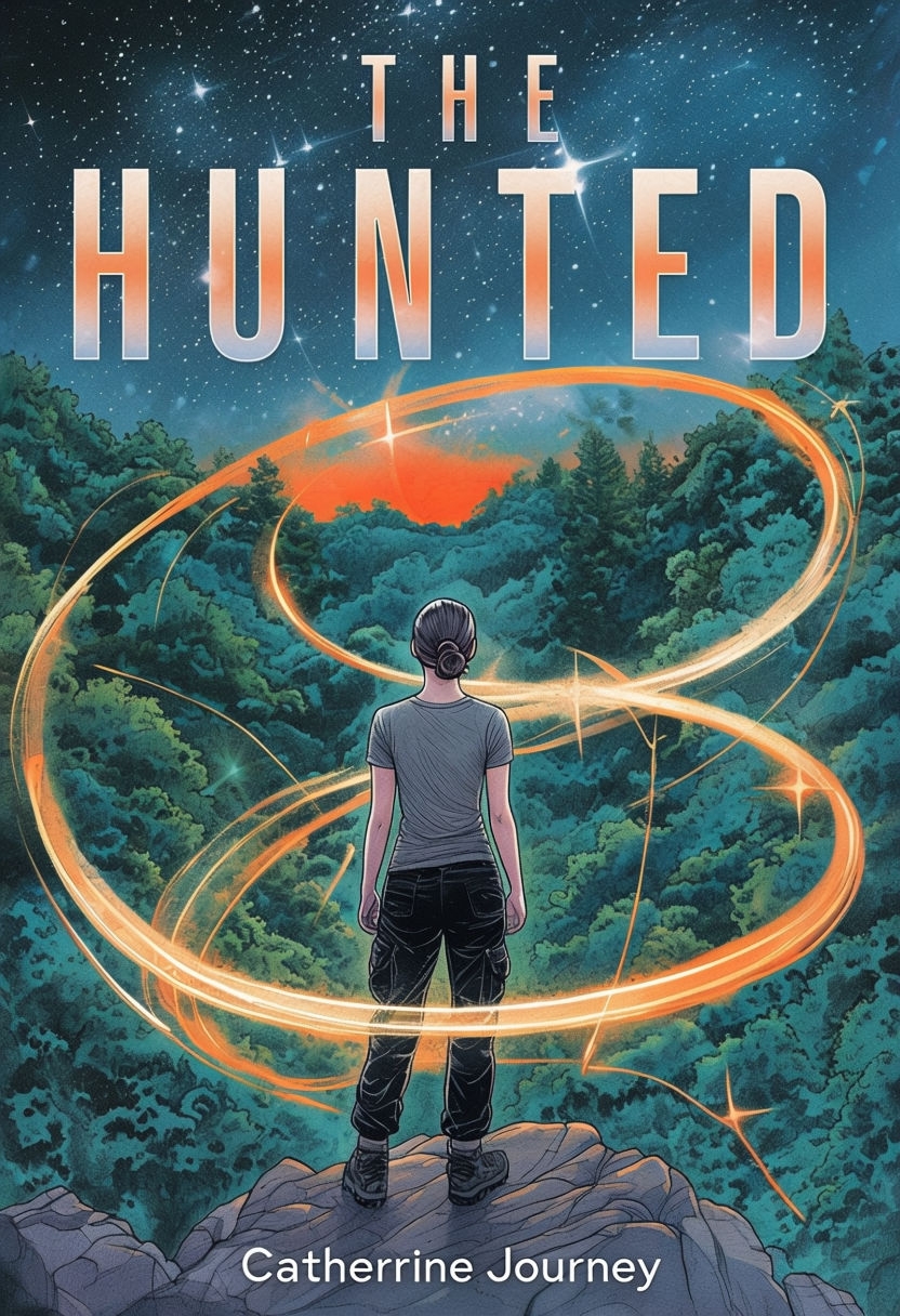 Mystical Adventure Cover for The Hunted EBook Cover