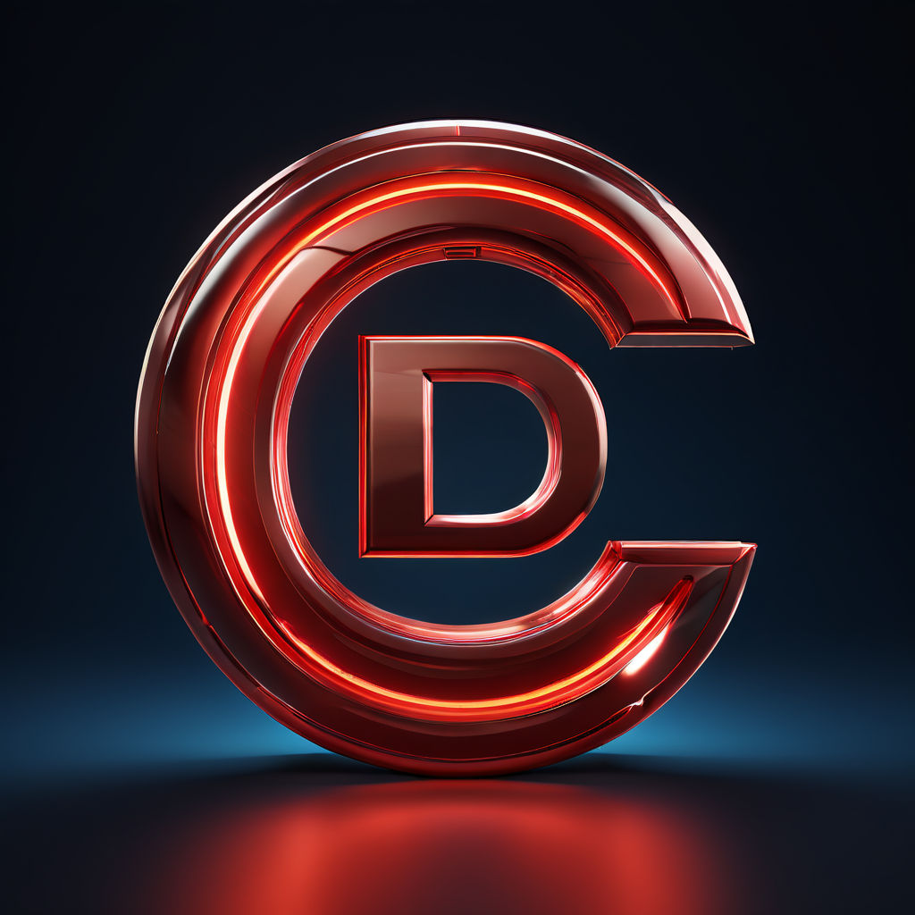 Dc logo 3d animated style by SHAIKH USMAN - Playground