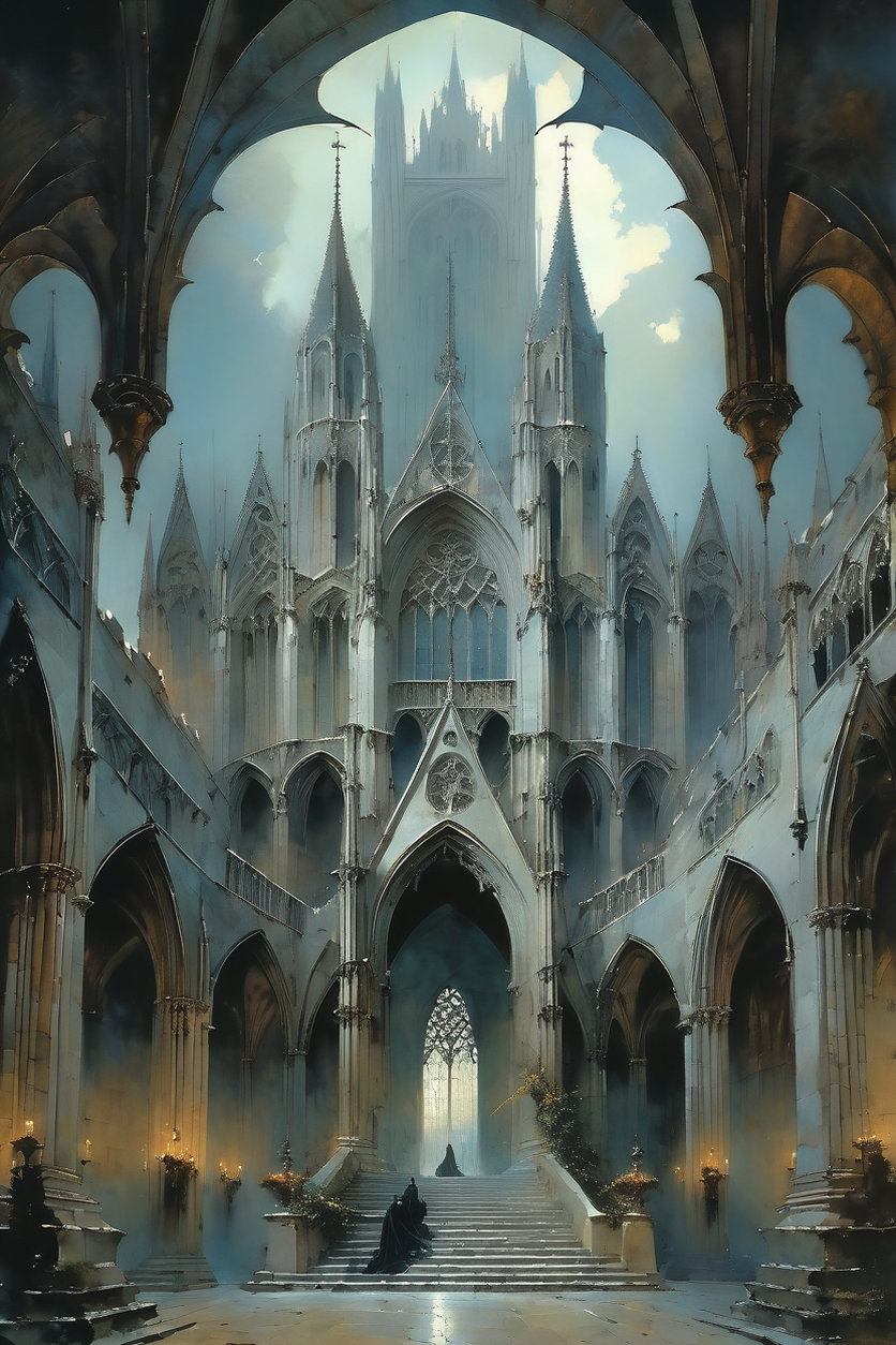 A Grandiose Gothic Structure By Jacek “jacenty” - Playground