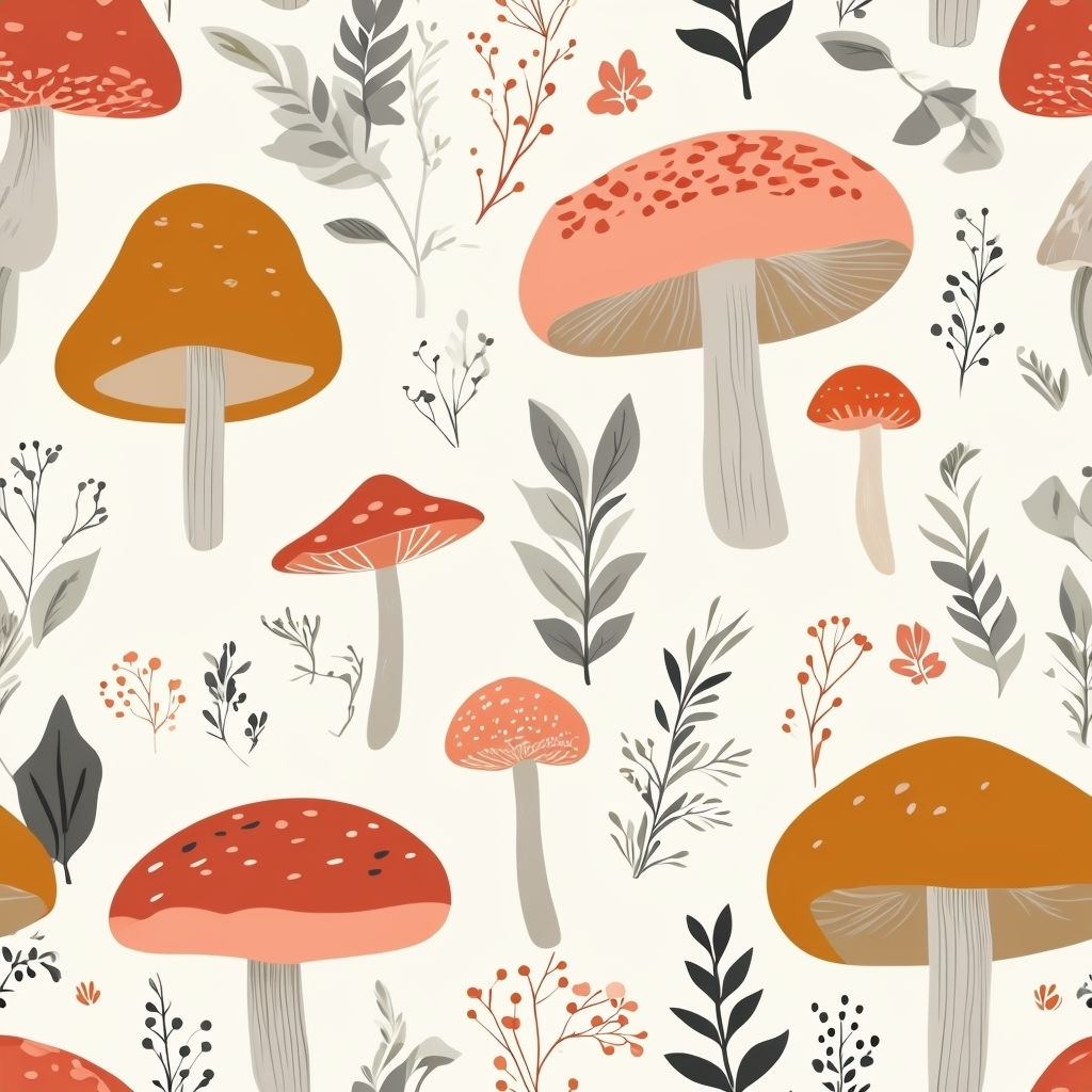 Mushroom forest