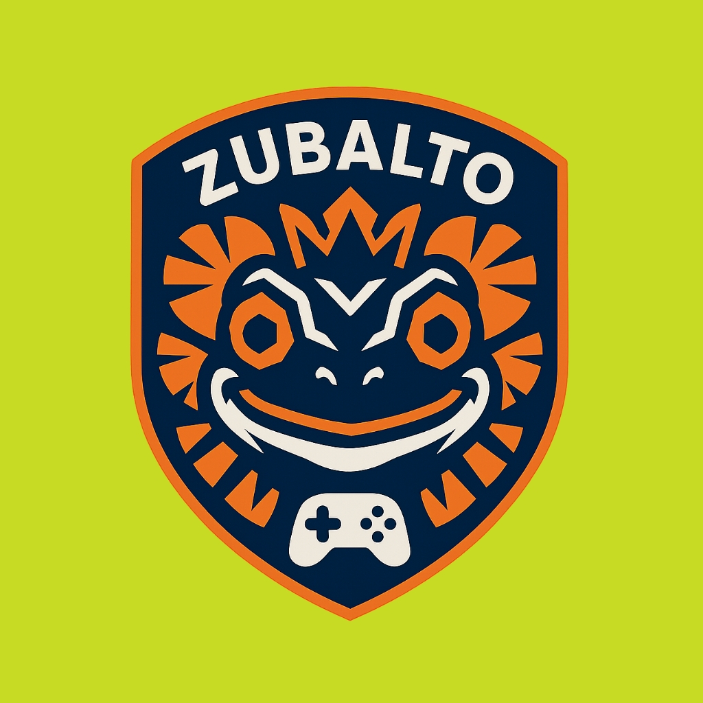 Vibrant Tribal Toad Emblem with Game Controller Logo
