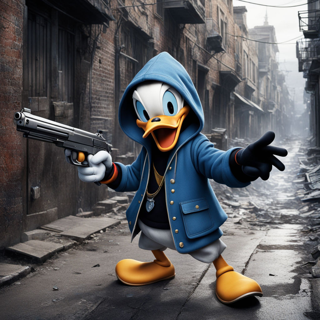 Donald Duck Gangsta