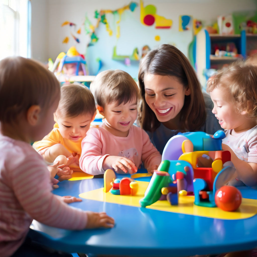 A class in a daycare center for autistic children whith 5 ba... by אחמד ...