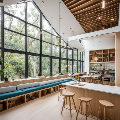 Interior design for an architectural studio by Sude Naz Karatepe